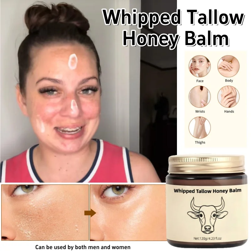 

Butter Honey Intensive Moisturizing Cream Deeply Hydrating Moisturizing Face Cream Relieves Dryness Tightness Unisex Body Lotion