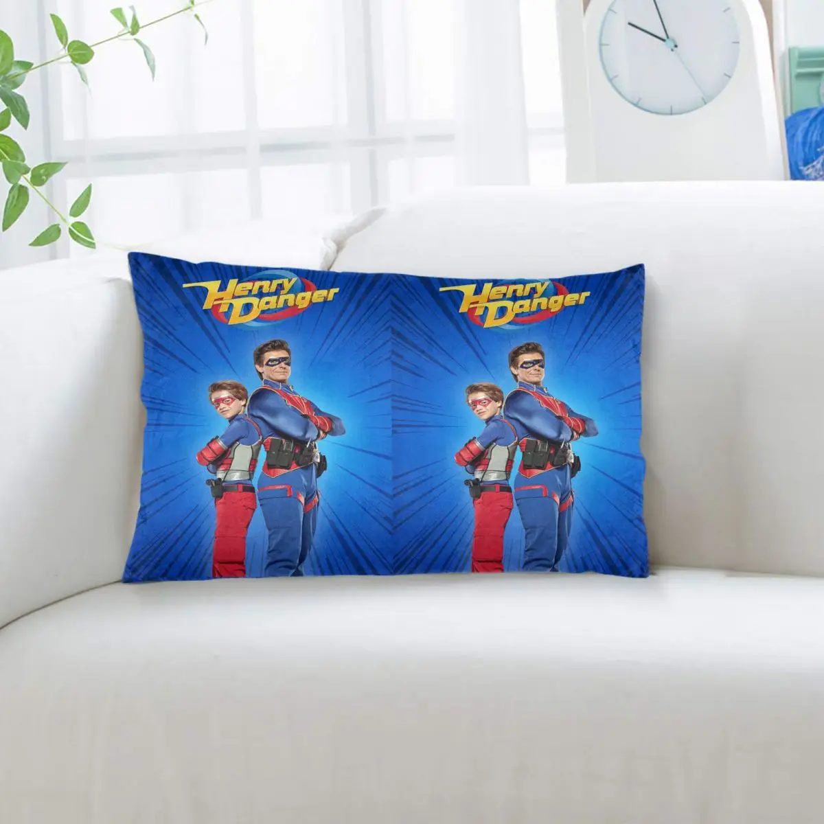 Henry Danger Rectangle Pillowcase Cushion Cover Decorative Bedroom Bed Home Comfort Throw Pillow