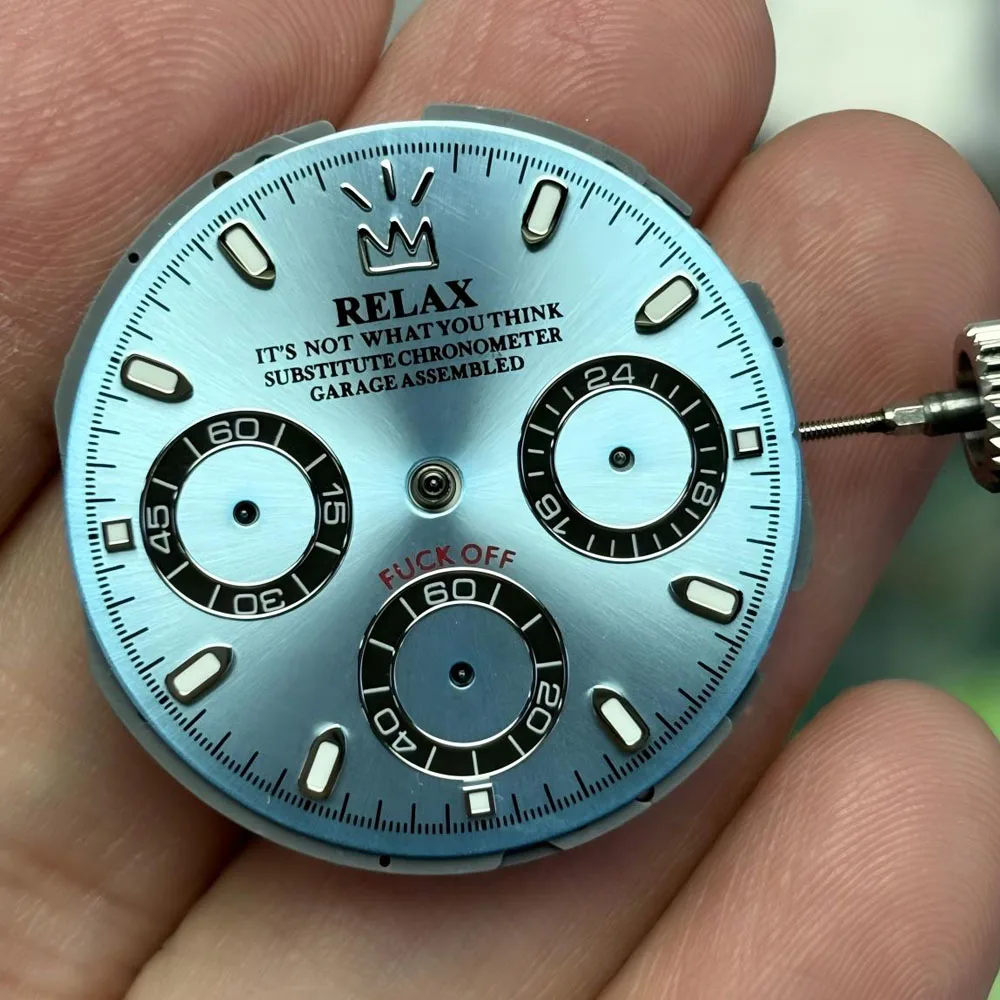 Quadrante con movimento NH34/NH35/NH36/NH38/VK63 personalizzato, cassa dell'orologio e accessori per orologi per esigenze personalizzate