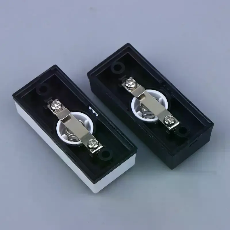 Botones de timbre de puerta con cableado, interruptores de timbre montados en la pared, botón de campanas de puerta iluminadas para la mayoría de campanas de puerta