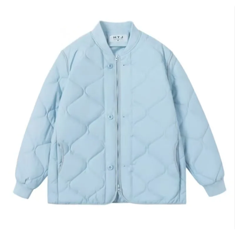 

Men's Cycling Jacket Short Stand-up Collar Coat for Spring and Autumn Couples Japanese-style Warm Overcoat Men's Baseball Jacket