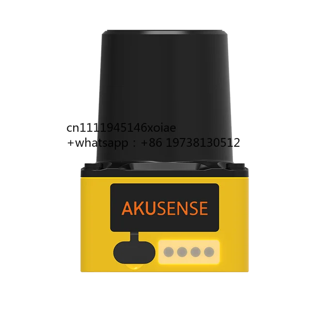 AkuSense AS-33C 20M Lidar Scanner 270 Scanning Degree Laser Rangefinder TOF Laser Lidar Sensor for AGV and Service Robot