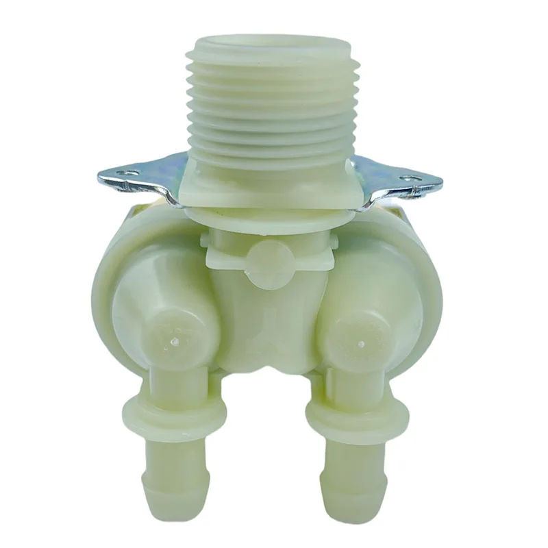 Elettrovalvola DC62-00024M Drum Two-end Water Inlet Valve, Washing Machine Solenoid Valve, Automatic Washing Machine Water Inlet Valve Switch Acqua e vapore — dettaglio 3