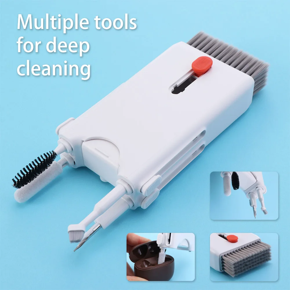 10 in 1 Electronic Cleaning Set Screen Cleaning Portable Keyboard Cleaner Kit Multipurpose Convenient
