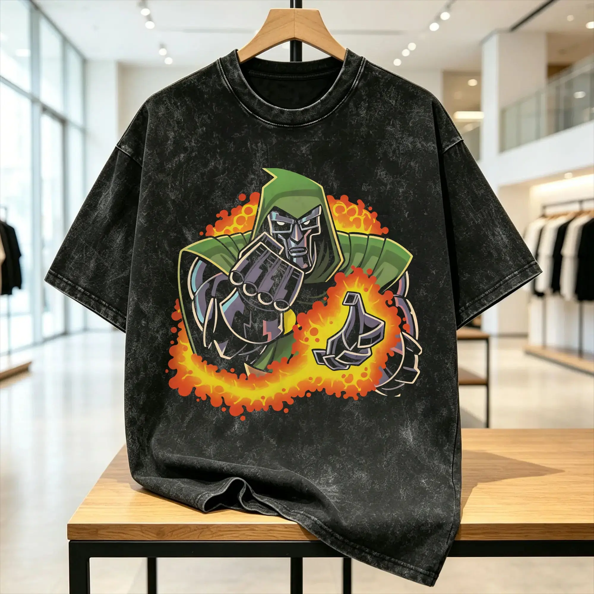 Dr Dooms T-Shirt  Harajuku T Shirts Short-Sleeve Y2K Funny Tops Beach Cotton O Neck Oversize Tees