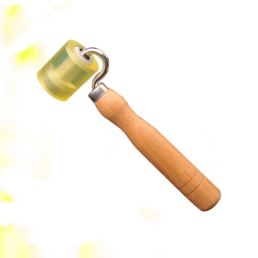 シームフラットローラーホイール壁紙取り付け用木製圧力ツール厚みのある不織布箔生地壁紙貼りDIYホーム