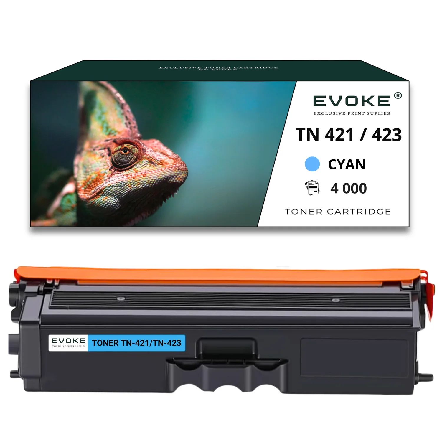 Toner Voor Broer TN-423 Printer Blauw | 4000 Pagina 'S | Tn421 Tn423