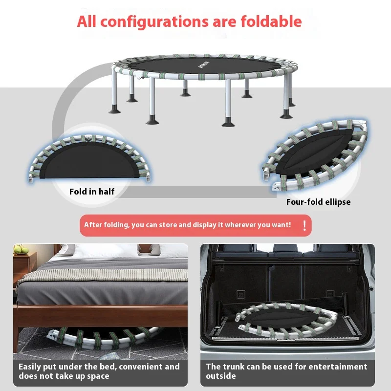 الترامبولين هوم الأطفال داخلي الترامبولين فرك السرير الأطفال ترتد السرير الكبار الرياضة فقدان الوزن اللياقة البدنية قطعة أثرية