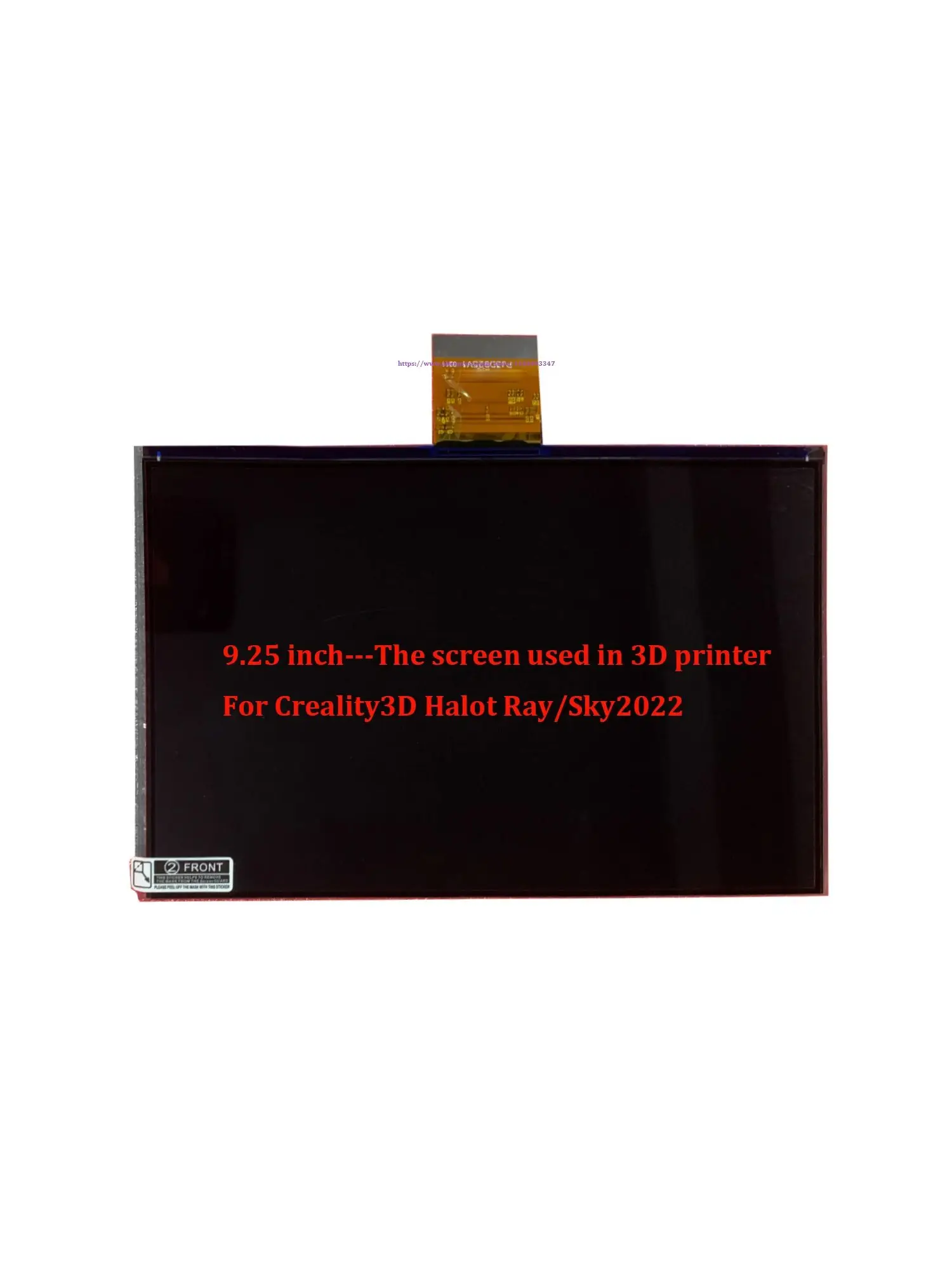 9.25 inch 6k screen used in 3D printer for Creality3D Halot Ray/Sky2022 lcd accessory spare parts consumables display
