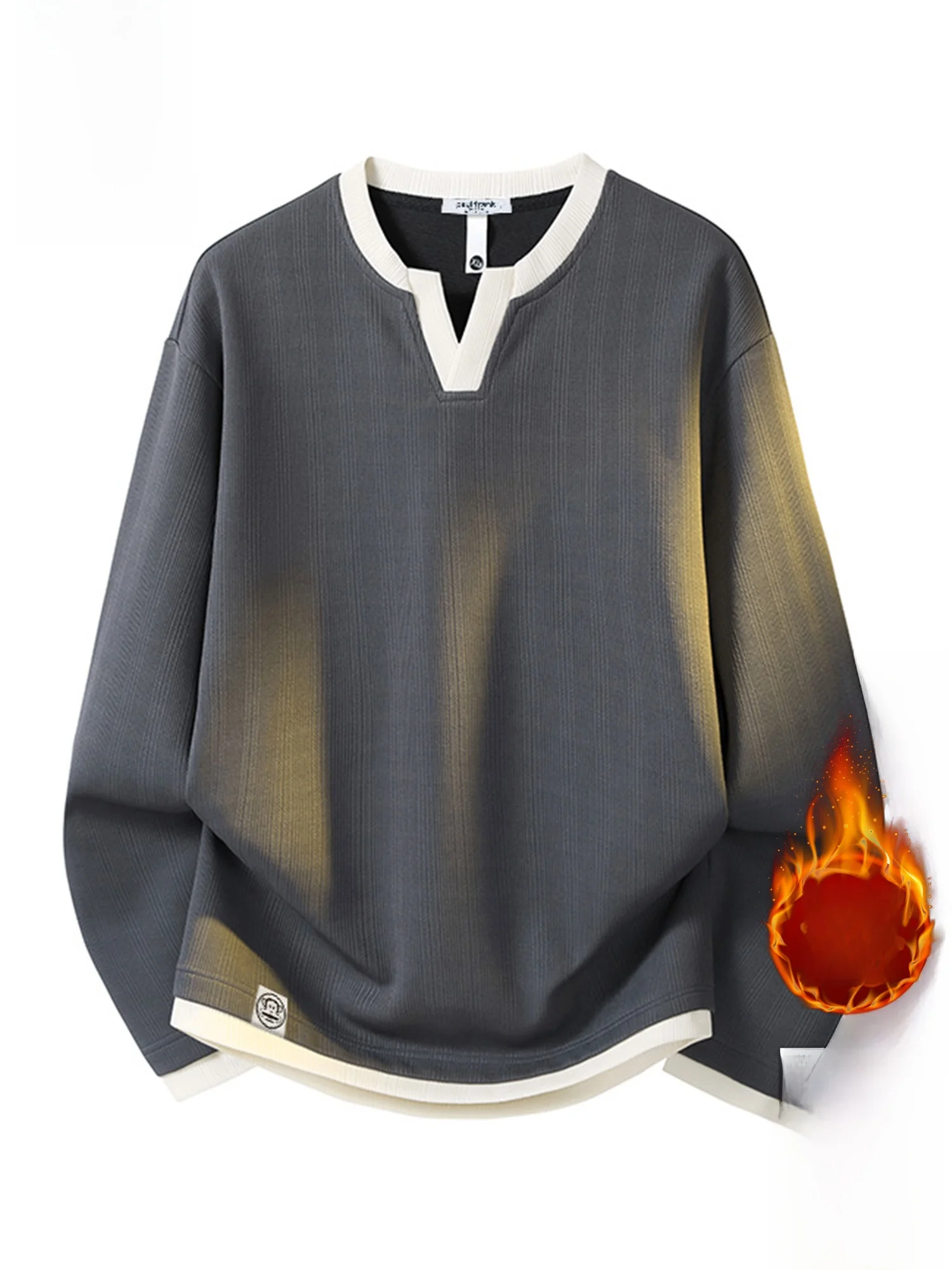 

PaulFrank Warm Fce Lined Thiened Long Sve Hoodie Men's Winter Casual Comfortable Polyester Fiber Animal Patterned Swe...