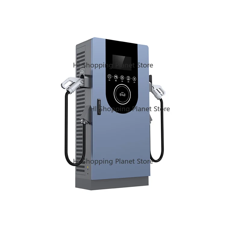 60KW DC Power Charging Pile  Outdoor 60KW Charger with Payment System  Smart Commercial EV Charger  Electric Car Rapid Charger