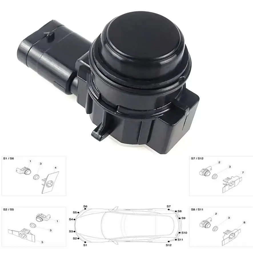 0263013658 0263033852 Parking Sensor For BMW F20 F21 F30 F31 F32 F34 F80 F82 70S 90S Benz W176 W246 W242 GLK X204 Tiguan MQB Mk2