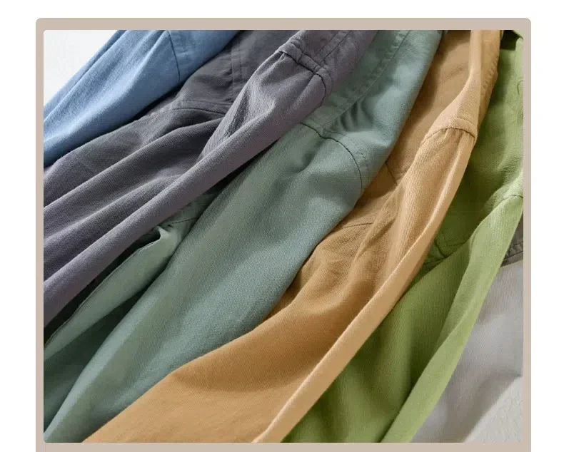 

Повседневная мужская рубашка из 100% хлопка с длинным рукавом, весенне-летняя, на каждый день, с отложным воротником, однотонная, комфортная, простая, Camisa Hombre