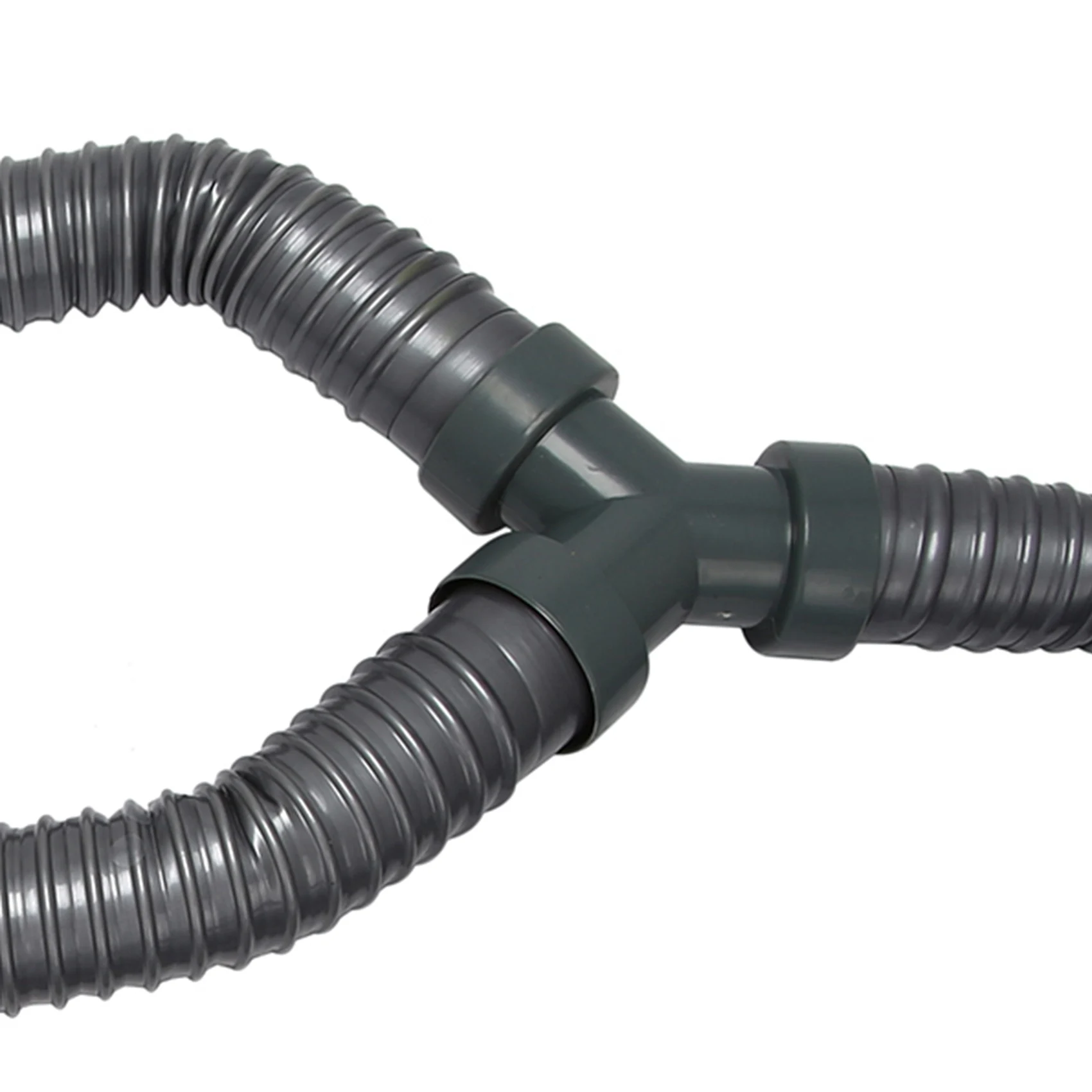 HOT 3.3Ft Washing Machine PVC Y Shaped Drain Discharge Hose Washer Pipe Connector