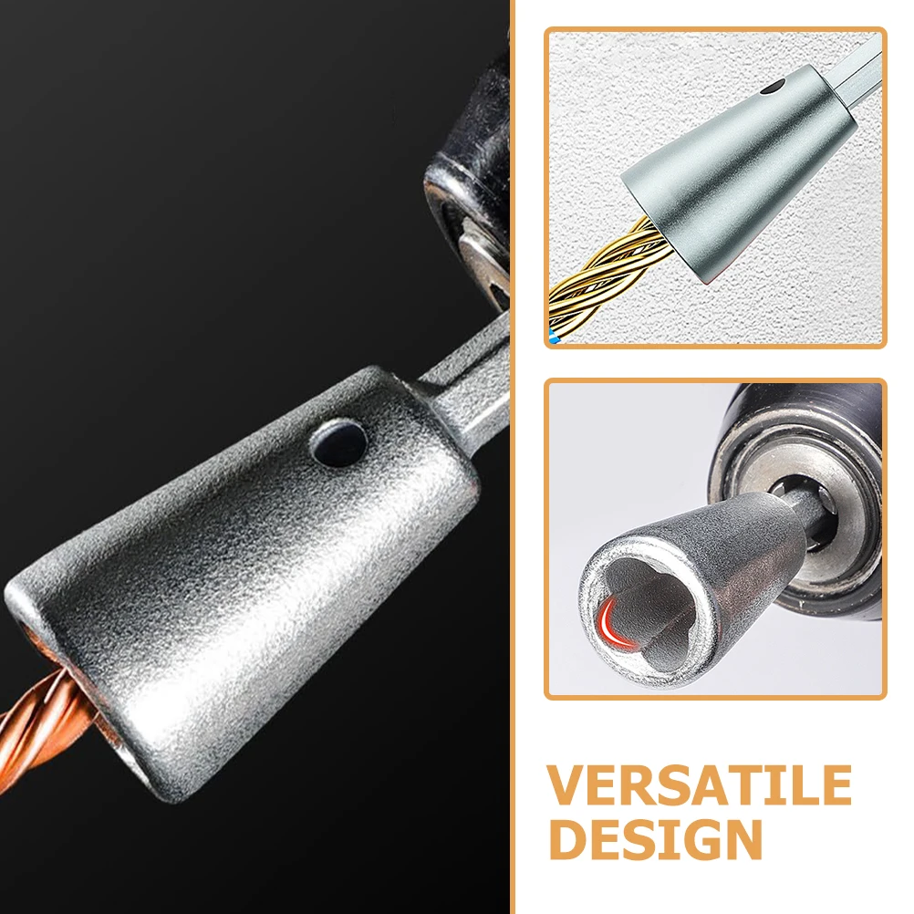 Draaddraaigereedschap Metalen connector voor boor Snelle, moeiteloze elektrische draaddraaiconnectorbenodigdheden Benodigdheden voor draaigereedschap