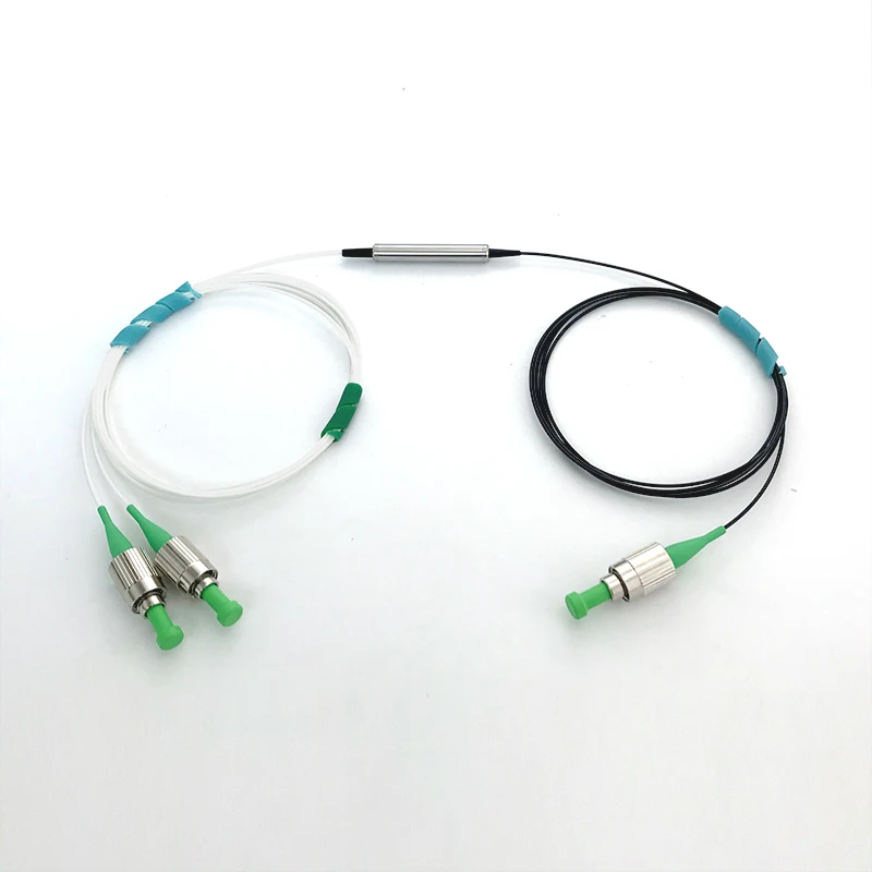 

1x2 Polarization Maintaining Beam Splitter Singlemode PM 1*2 Fiber Beam Splitter SC FC LC Connetor