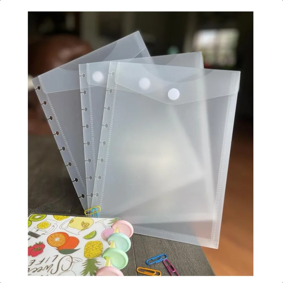 

Envelop Pocket Dividers for 9 Disc Medium Size s Discbound Notebook Dividers Budget Cash Envelope folder 9Disc Medium