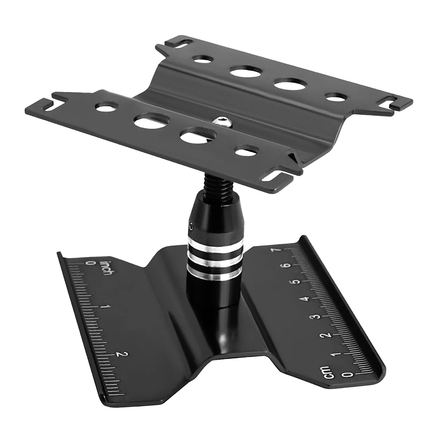 Aluminium-Reparaturständer Arbeitsstation 360 ° Drehbar und einstellbar für 1/18 1/24 RC Crawler SCX24 TRX4M FCX24 1/12 1/14 1/16 MN WPL – Detail 6