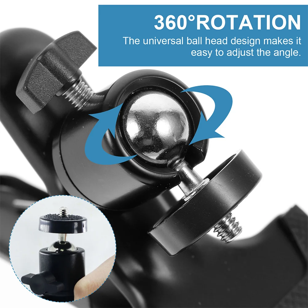 

2pcs Camera Clamp Mount Ball Head Tripod Stand Flash Holder Backdrop Clips Clamps Photography Studio Equipment