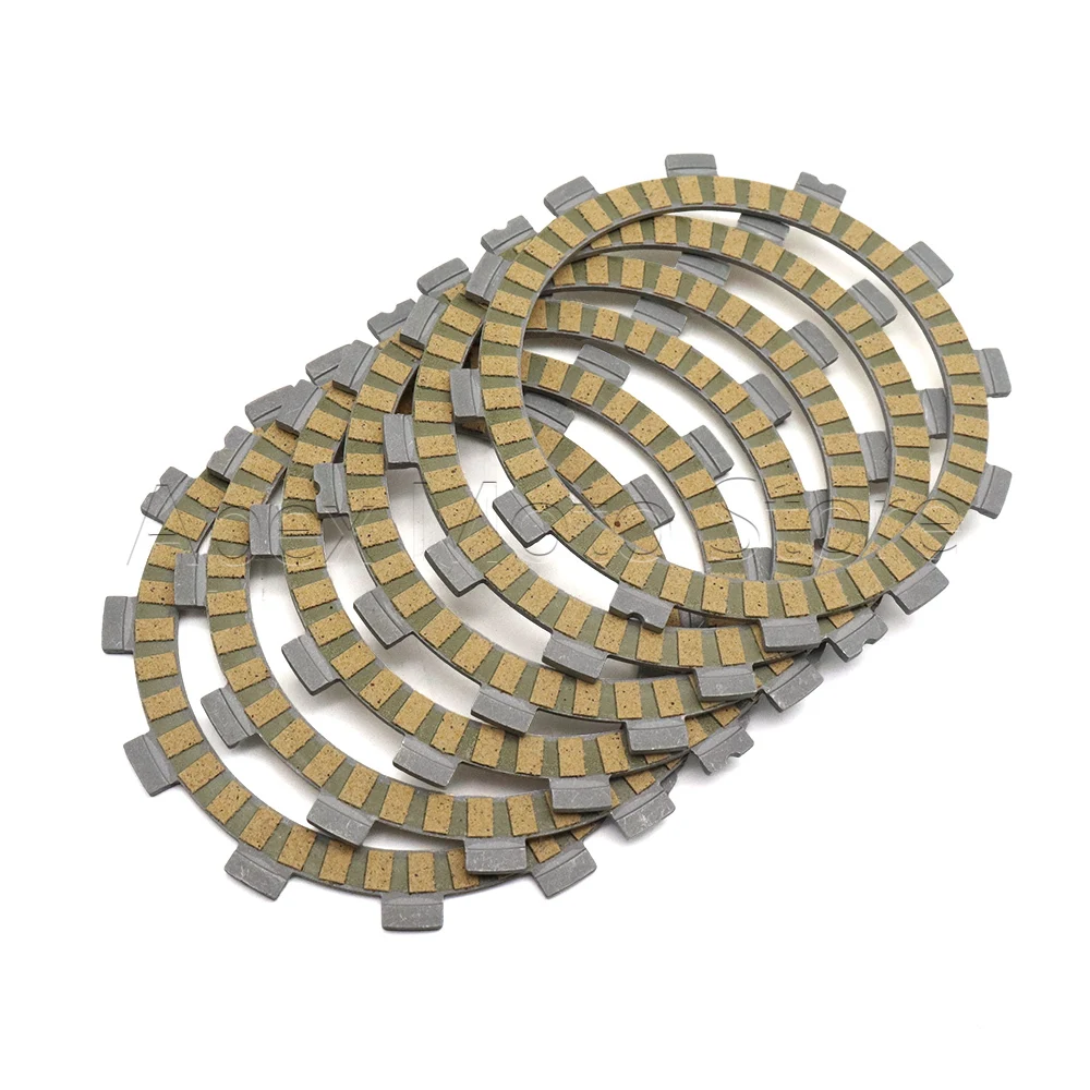 Motorcycle Clutch Steel Friction Disc Plate Kit Accessories DR200 G/H/J DF200 EV/EW/EY RV200 GSF250 GSX250 GSXR250 CK