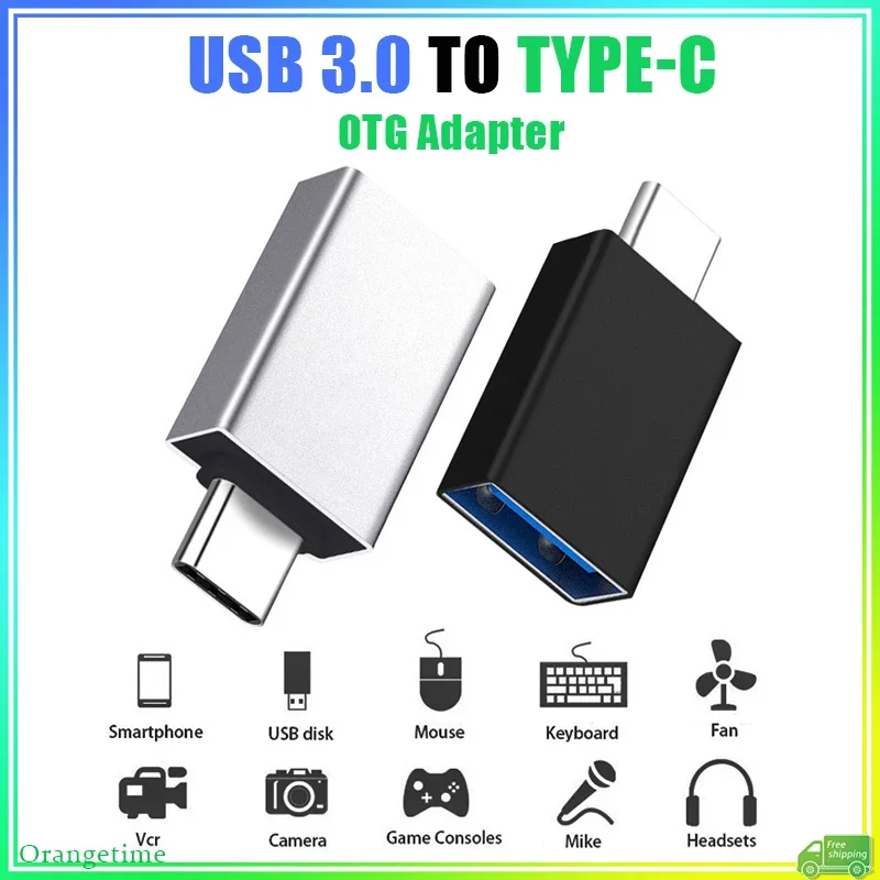

【Fast Delivery】Usb To Type C Adapter USB 3.0 OTG Connector Adapter Charger Adapter For Fast Data Transfer And Charging