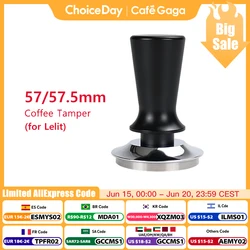 57mm 57.5mm Coffee Tamper Constant Pressure Springs Calibrated Tamping For Lelit Anna Anita Tools Flat Base Espresso Accessories