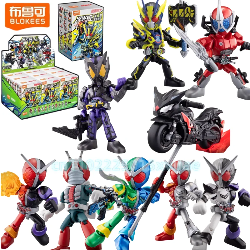 

NEW Blokees Kamen Rider Building Blocks Figure Gv03 Series Assembled Anime Toys Movable Models Collect Children's birthday gift