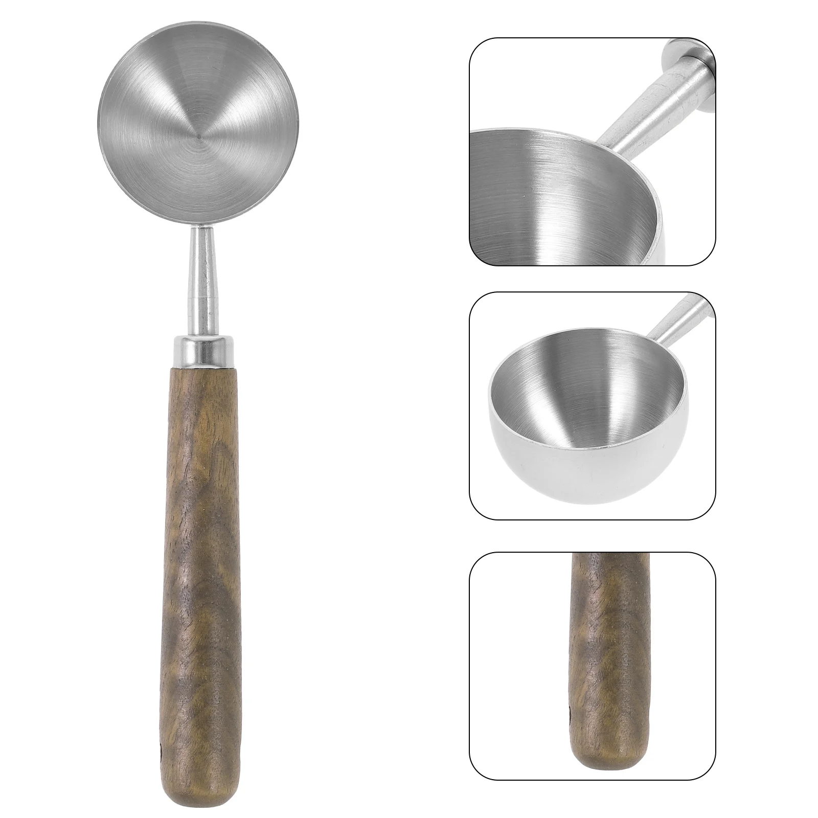 

Measuring Spoon Stainless Steel Coffee For Coffee Beans Spices Baking Cooking Kitchen Powder Scoop Multi-Function Tea
