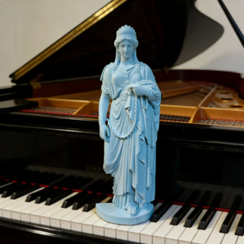 Greek Goddess Statue, New Classical Art Sculpture for Home Office - Desk & Decor Gift for Housewarming, Success