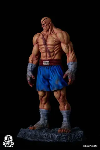Luckydog SynQ Lab Capcom Sagat GK Limited Resin Model