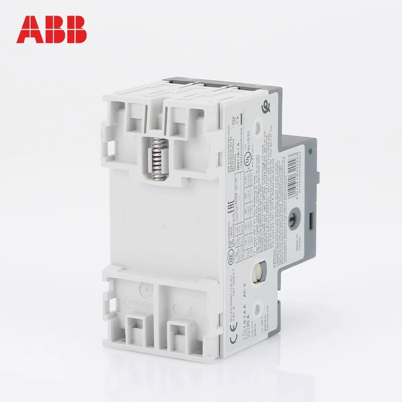 Imagem -03 - Interruptor do Interruptor do Protetor do Motor Abb Ms116 Ms1160.4a 0.63a 1a 1.6a 2.5a 6.3a 10a 16a 20a 25a 32a