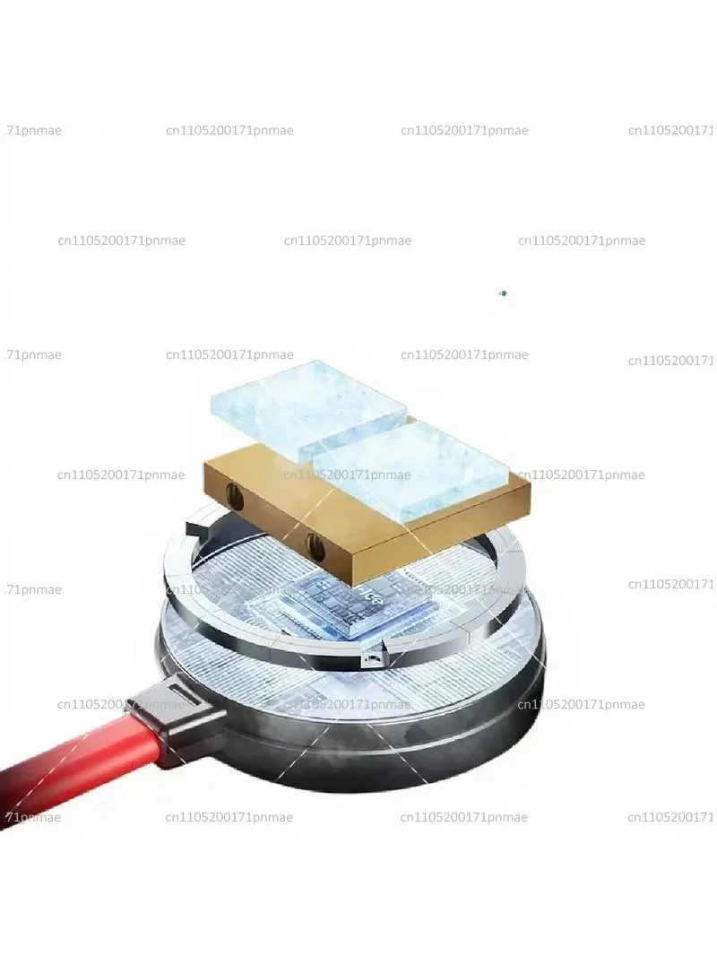 Magnetic Liquid Cooling Radiator for Phone Pad Game Live Streaming Semiconductor Cooler