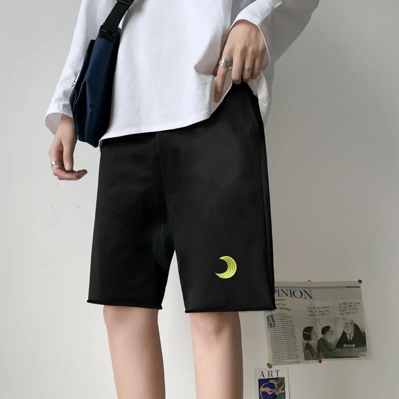 

Men's Summer Baskeall Sports orts Five-Quarter Length Beach Casual Loose Fit Outerwear Polyester Youth Active Sle