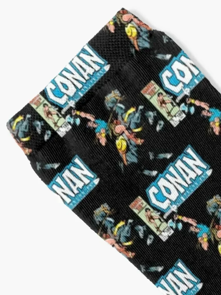 Conan The Barbarian Conan The barbarian Cover Socks cycling Toe sports Socks Female Men's