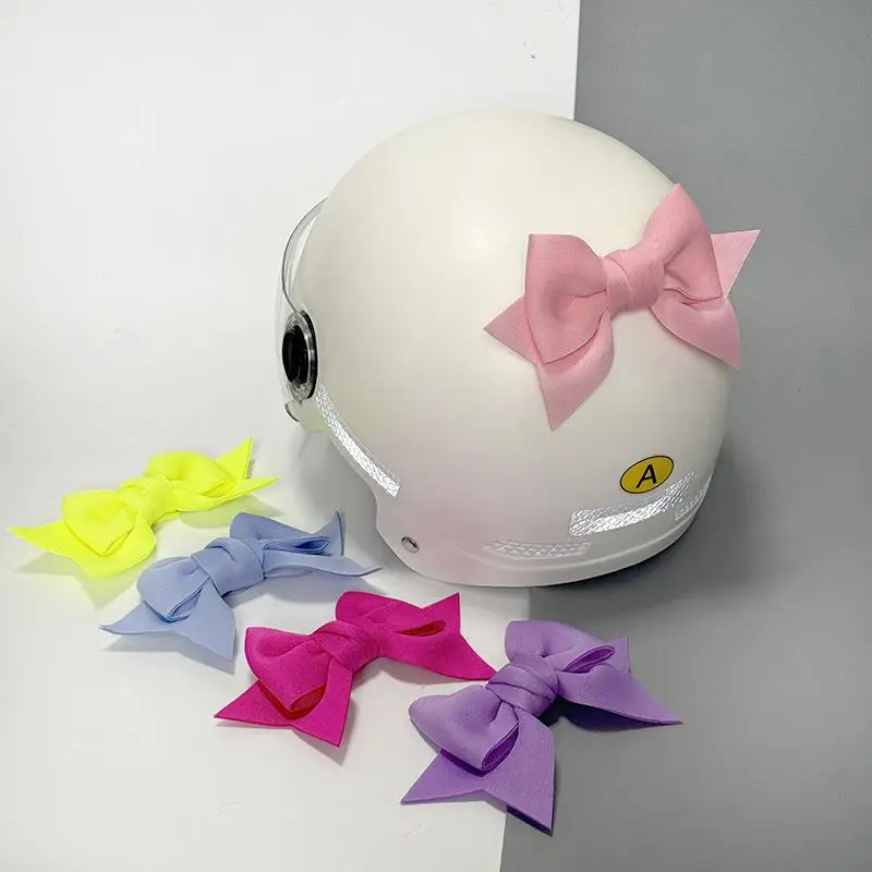 

Bow Decoration For Skating Helmets Beautiful Motorcycle Helmet Accessory For Bike Motorbike Girls Ladies Festival Party