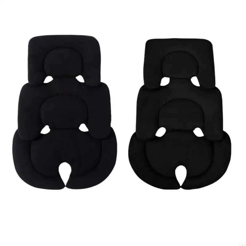 J2HD Soft Breathable Baby Car Pad Universal Fitting For Strollers High Back Support With Plush Fleece Comfort
