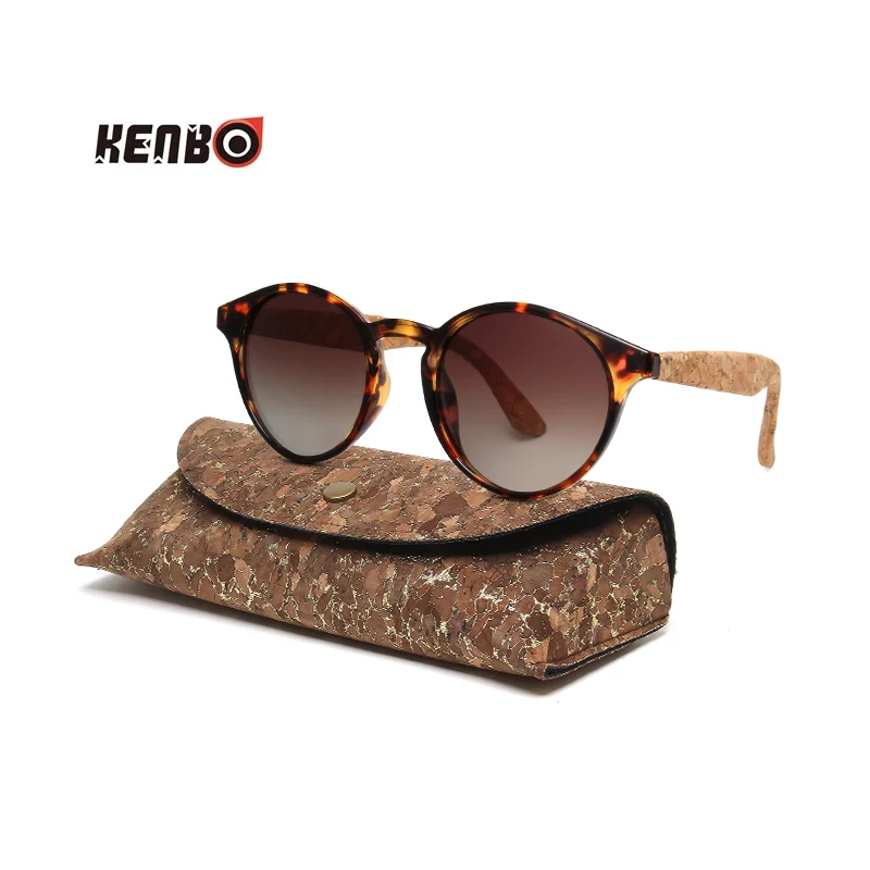 Kenbo 2025 New High Quality Oval Wood Bamboo Grain Polarized Sunglasses Classic Fashion Driving UV400 Sun glasses Women Men