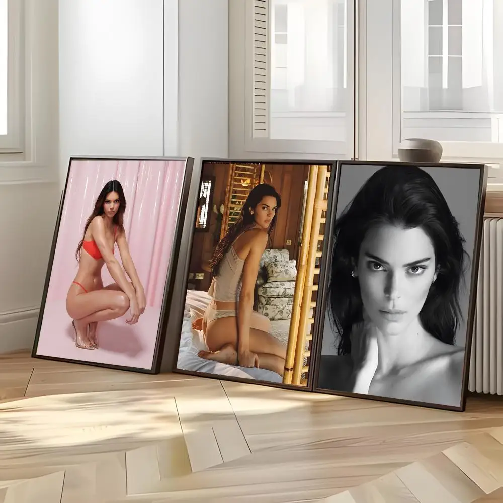 Entertainer Kendall Jenner Poster Distinct Home Decor Concepts Chic Indoor Art Pieces