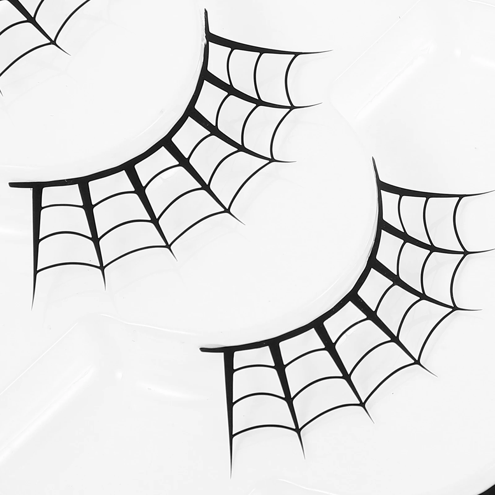 7 pares de pestañas de Halloween, pestañas postizas densas, fáciles de usar, para cosplay, fiesta, festival, maquillaje, accesorio para mujer, pestañas de Halloween