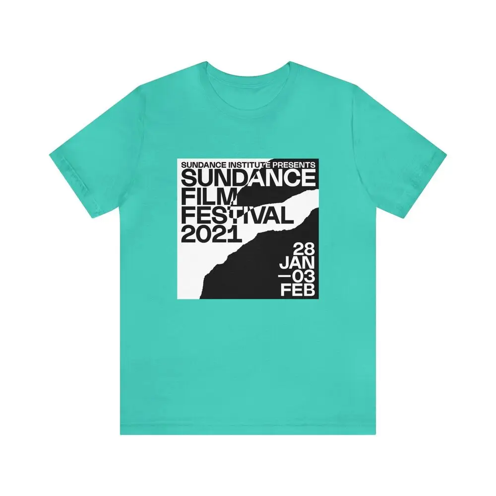 sundance film festival 2024- Unisex Jersey Short   Tees Cotton Luxury brand vintage oversized