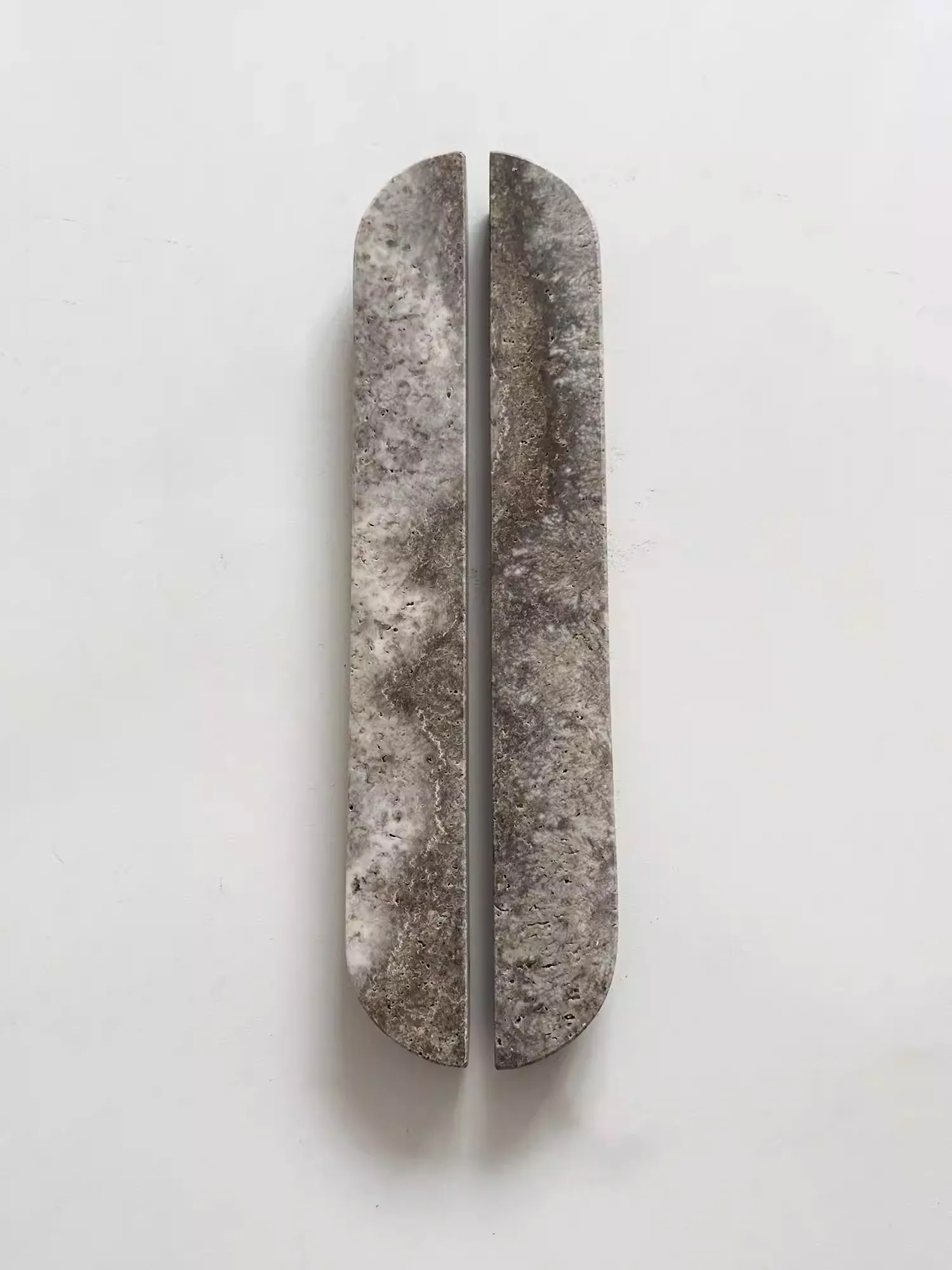 European style Home use Advanced Villa Natural Marble Door Handle Light luxury Decoration Cabinet Door Wardrobe Door Handle