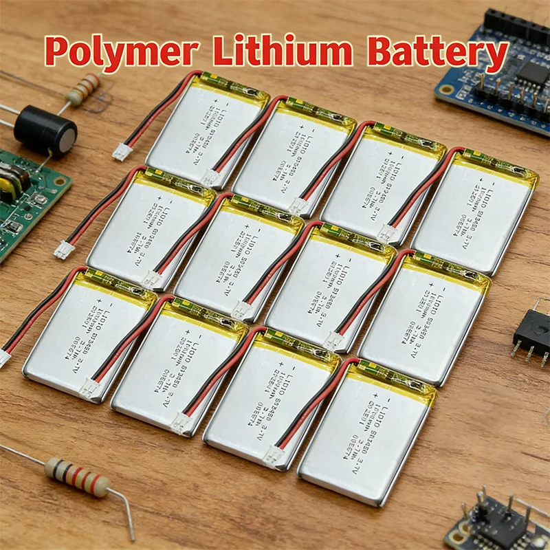 1000mAh 3.7V Polymer Lithium Rechargeable Battery 523450/503450 Li-ion Battery PH2.0 2pin For GPS Smart Phone DVD MP5 Camera