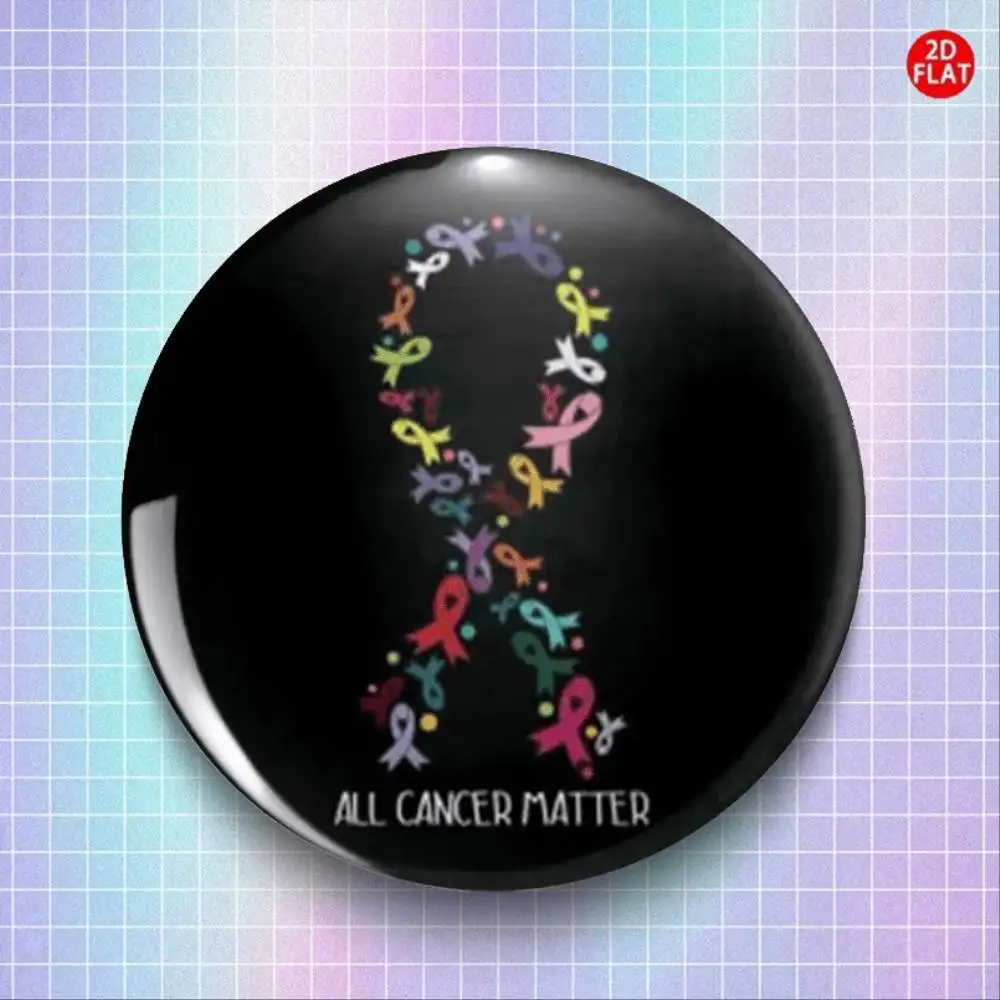 Cancer Awareness Brooch Pin Badge Classic Fashion For Jeans Clothes Backpacks Hats Collectible Gift S