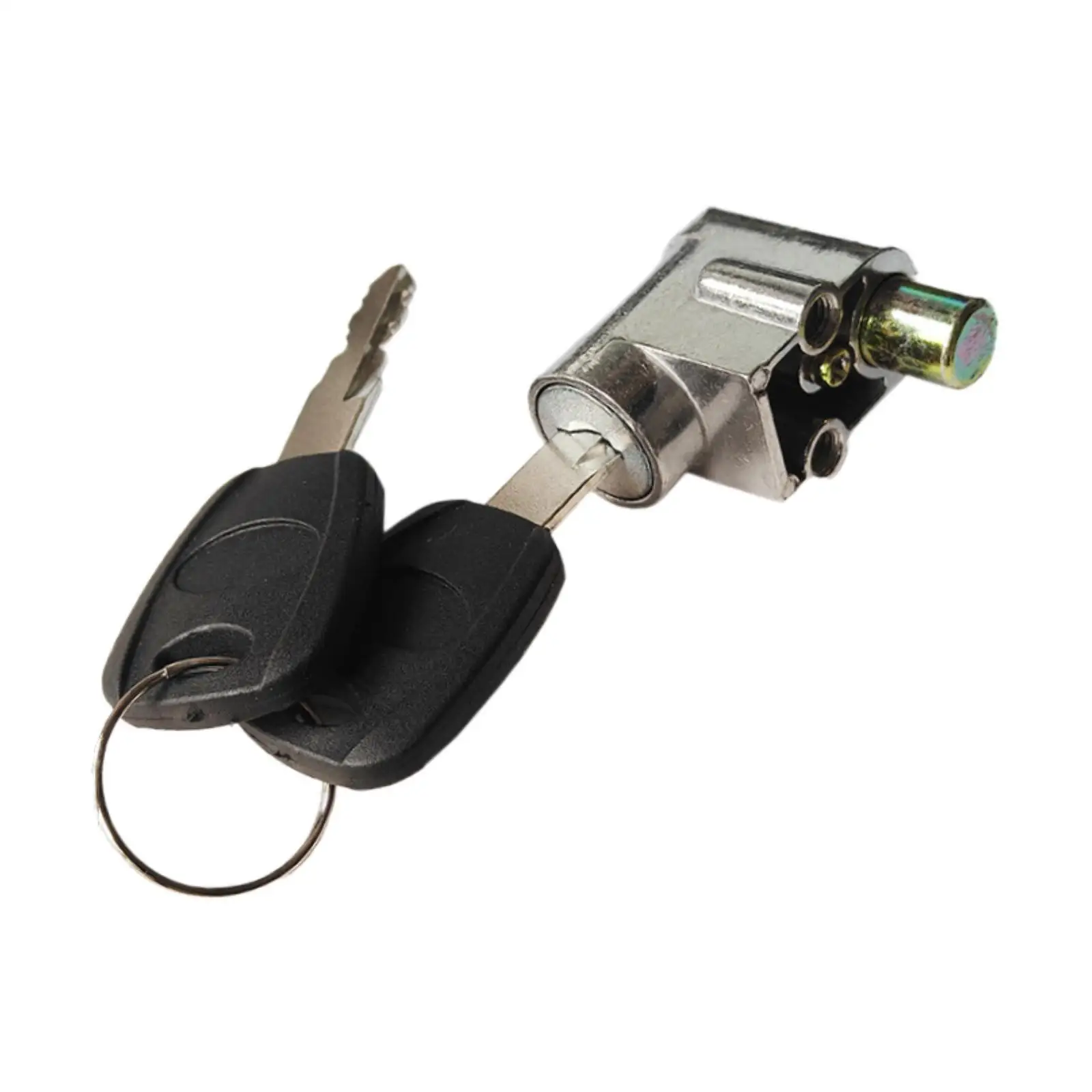 Battery Box Lock for Ebike Electric Bike Cylinder Style Durable Metal with Two Keys Universal Replacement for Outdoor Cycling