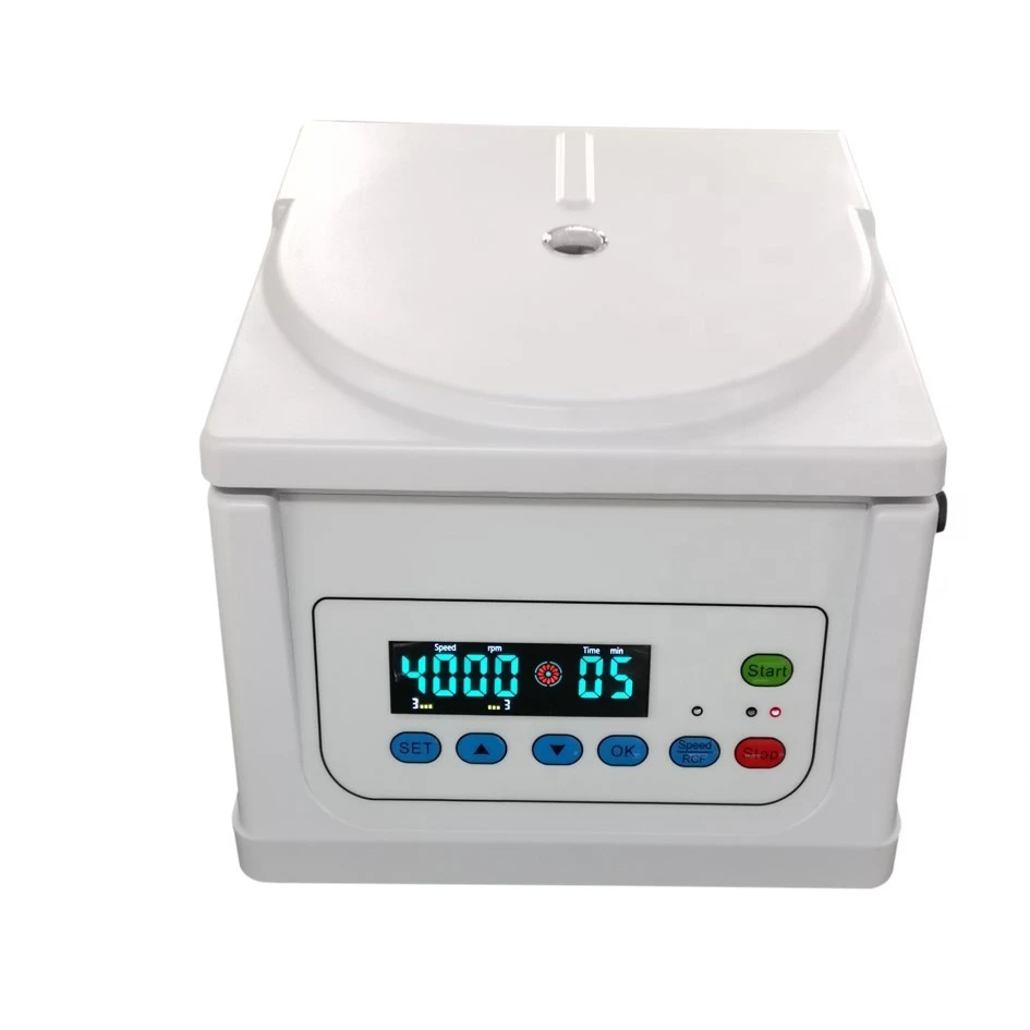 

Tabletop Small Size Low Speed Light Weight Clinical Centrifuge Biochemistry Lab Centrifuge TD4