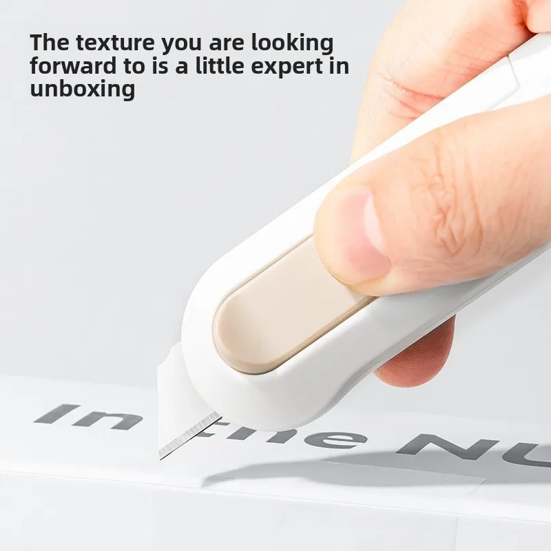 

NS065 Mini Retractable Utility Knife Safe Folding Craft Knife for DIY Artwork Package Opening Tool