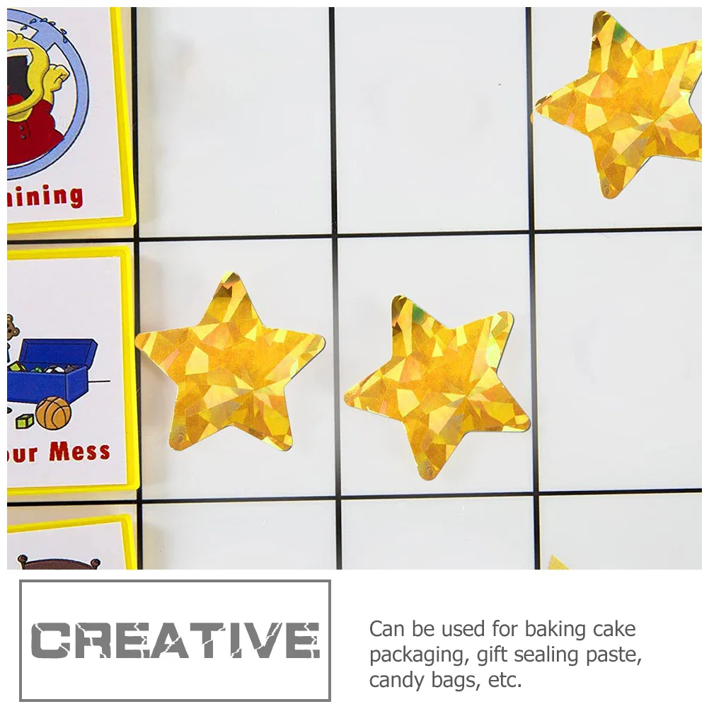 2 rollos de pegatinas de sellado multifunción, diseño autoadhesivo suave para cajas, bolsas de compras, pegatinas de embalaje de panadería para sobres