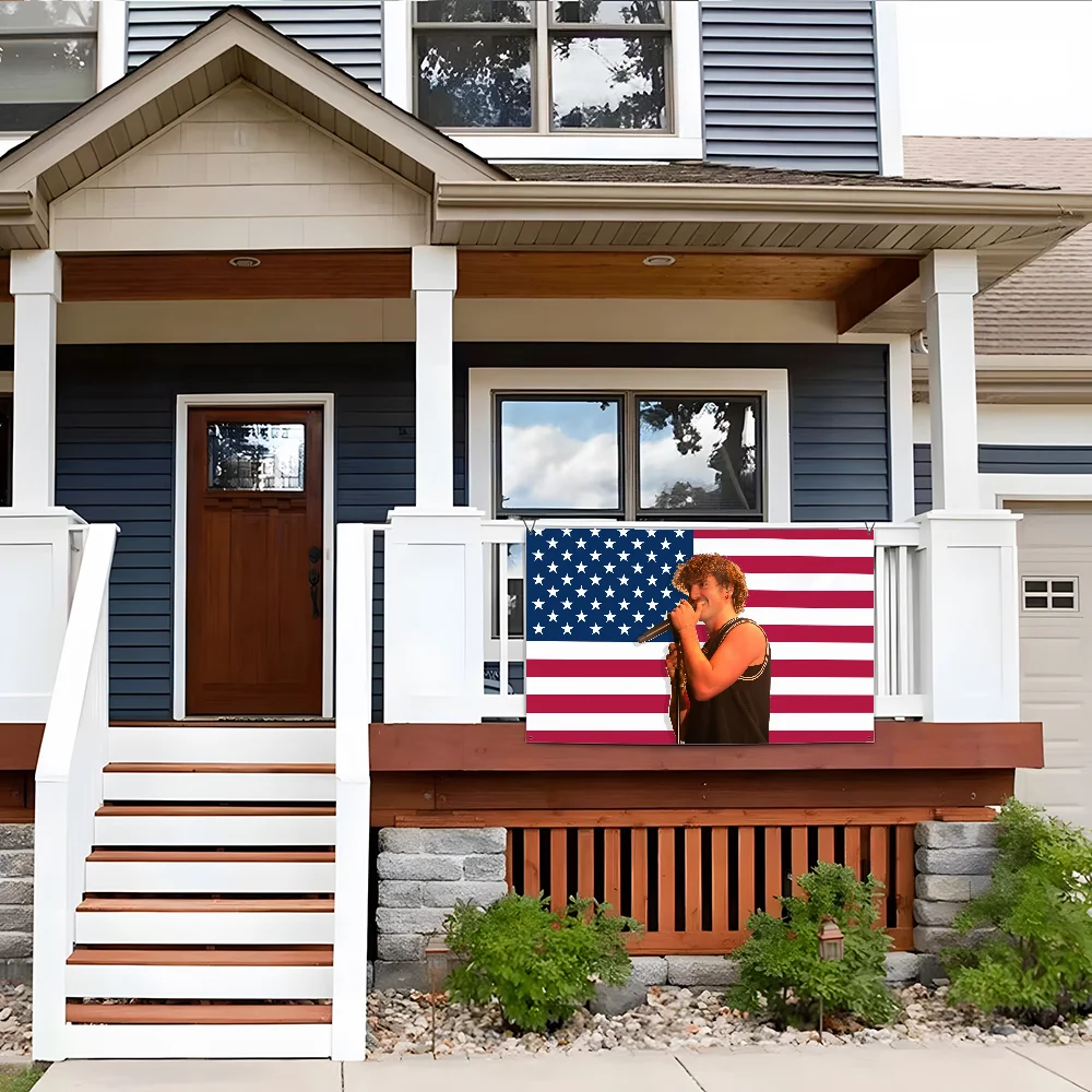 B-Benson B-Boone América Bandeira Sala Quarto Casa e Exterior Pendurado na Parede Concerto Impresso Fundo Decoração Art Banner