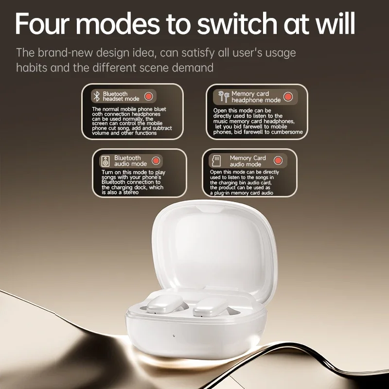 EARDECO TWS سماعات بلوتوث لاسلكية سماعات أذن رياضية سماعة بلوتوث مع ميكروفون ساعة توقيت على مدار الساعة سمّاعات بلوتوث