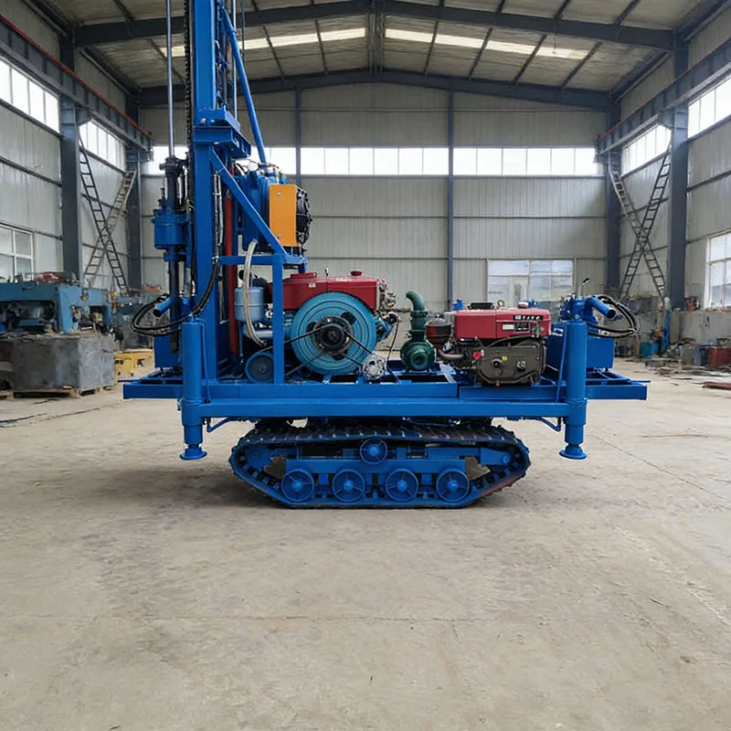 Customized 200m-300m Water Well Drilling Rig – Hydraulic Drill Machine with Full Drill Pipes & Bits, Factory Price